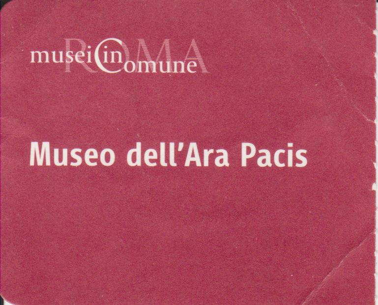 100) Museo dell'Ara Pacis