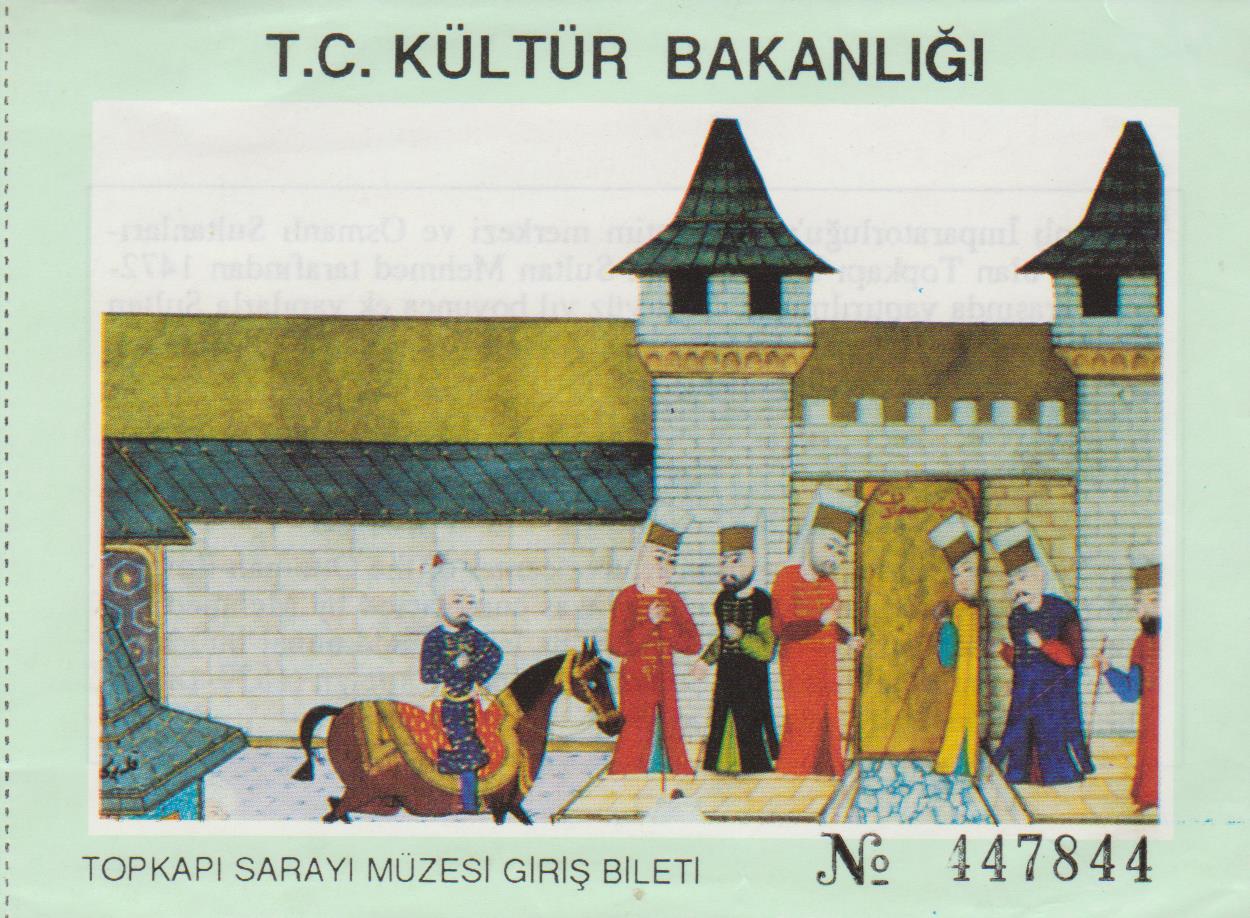 12) Topkapi Saray Müzesi