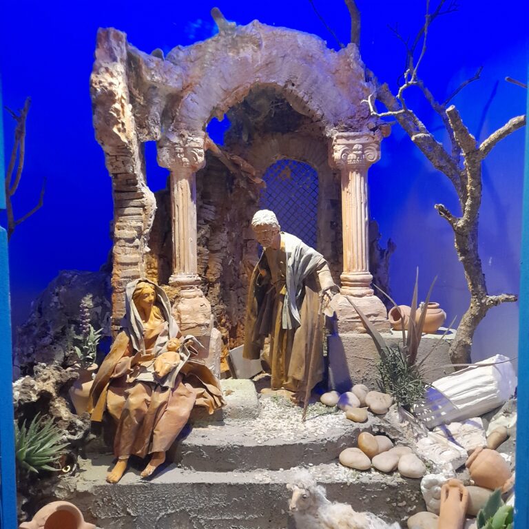 "Natività" di G. De Tommasi (Lecce) - Cartapesta