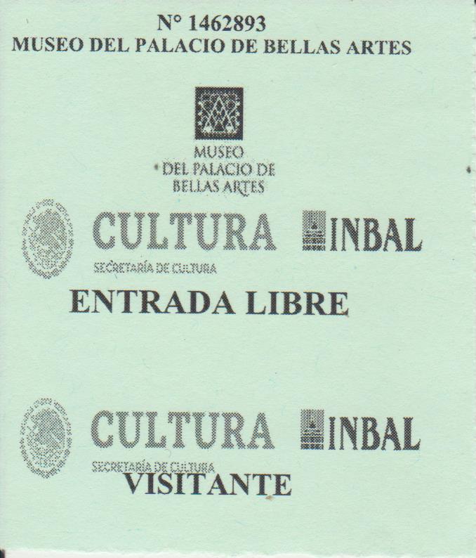 166) Museo del Palacio de Bellas Artes