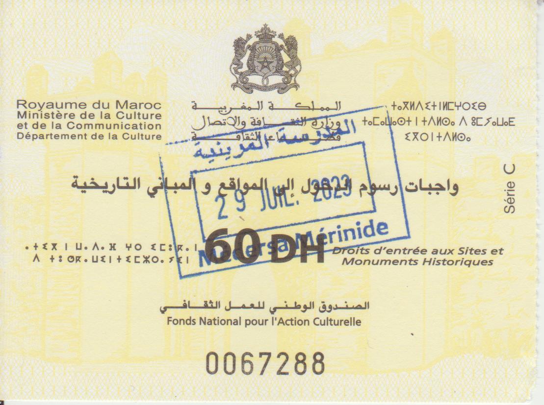 176) Médersa des Mérinides