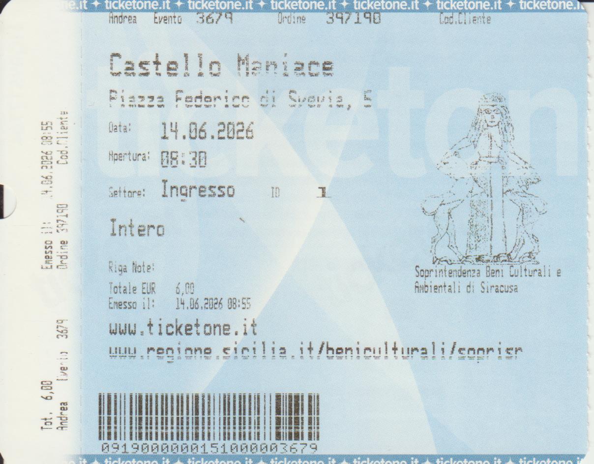 232) Castello Maniace