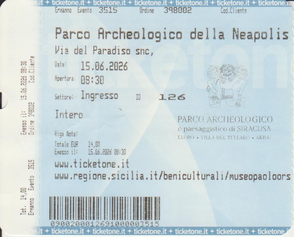 233) Area Archeologica di Neapolis